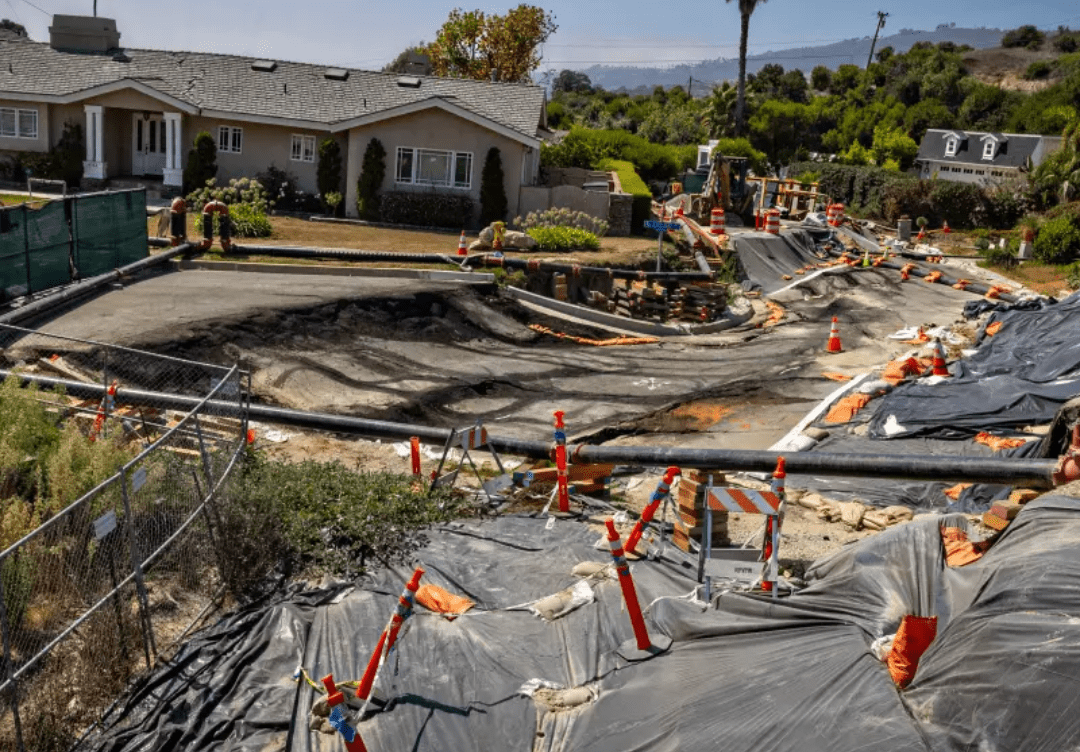 Power Cut Off to 140 Rancho Palos Verdes Homes Amid Landslide Risk